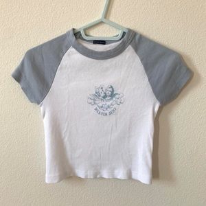 Brandy Melville Bella Heaven Sent Top Light Blue